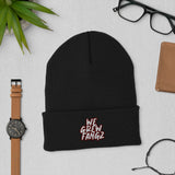 We Grew Fangz Cuffed Beanie