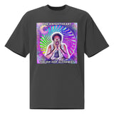 Trippy Alchemist Oversized faded tee