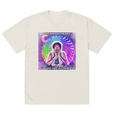 Trippy Alchemist Oversized faded tee