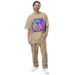 Trippy Alchemist Oversized faded tee